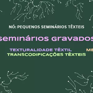 Imagem de capa para o Curso online Nó: pequenos seminários têxteis