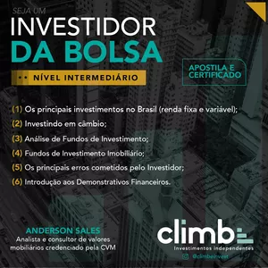 Imagem do curso Curso Intermediário para Investidores