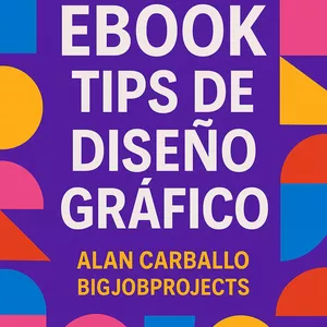 Imagen de portada para Ebook 📘 “Diseño Gráfico desde Cero: Tips y Secretos para Destacar como Diseñador”