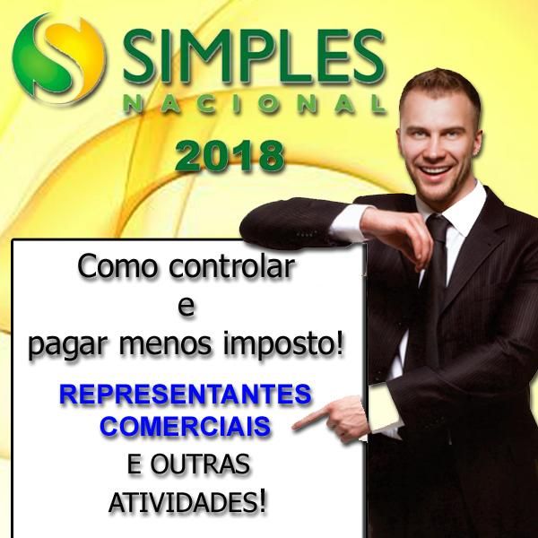 Imagem do curso PLANILHA DE CÁLCULO E CONTROLE “REPRESENTE COMERCIAL do SIMPLES NACIONAL 2018, pague menos imposto! OPORTUNIDADE ÚNICA PARA VOCÊS!”