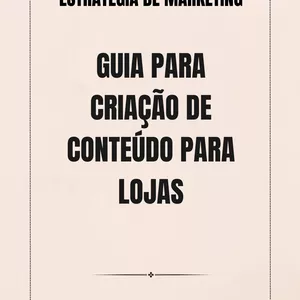 Imagem do curso Estratégia de Marketing Guia para Criação de Conteúdo para Lojas 