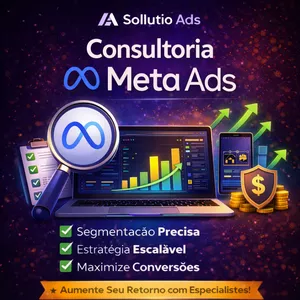 Imagem de capa para o Serviço online Consultoria Meta Ads - Sollutio Ads