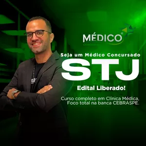 Imagem de capa para o Curso online STJ - Clínica Médica - Curso Completo - Medicina e Inespecíficas
