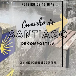 Imagem de capa para o Curso online Roteiro Caminho Português Central - Caminho de Santiago de Compostela