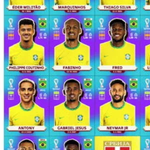 Imagem de capa para o Ebook FIGURINHAS DO ÁLBUM DA COPA DO MUNDO 2022 EM PDF 