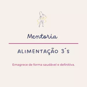 Imagem de capa para o Curso online Mentoria Alimentação 3´S