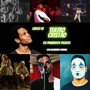 Imagem de capa para o Ebook Curso de TEATRO CRISTÃO - Os Primeiros Passos