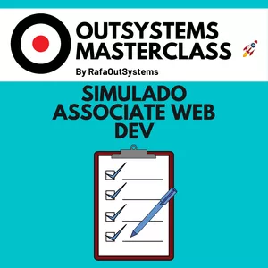 Imagem de capa para o Curso online Simulado Certificação OutSystems Associate Web Developer (Português)