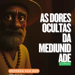 Imagem do curso  As Dores Ocultas da Mediunidade - Entendendo Sua Dor - Módulo 01