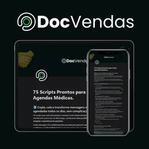 Imagem de capa para o Curso online 75 Scripts Prontos para Lotar Agendas Médicas