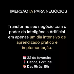 Imagem de capa para o Curso online Imersão de IA para negócios - Essenza