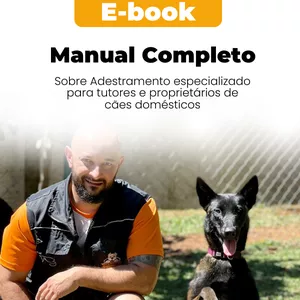 Imagem de capa para o Ebook Adestramento especializado para tutores e proprietários de cães Domésticos