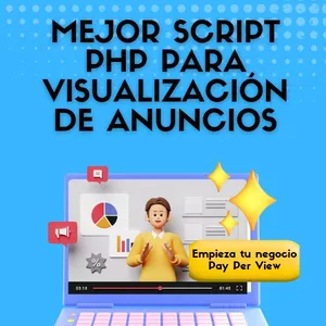 Imagen de portada para Curso online Script PHP para monetizar contenido (Pay Per View)