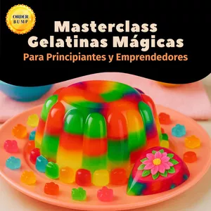 Imagen de portada para Ebook Masterclass Gelatinas Mágicas para Principiantes y Emprendedores