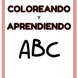 Imagen de portada para Ebook Coloreando y Aprendiendo el ABC