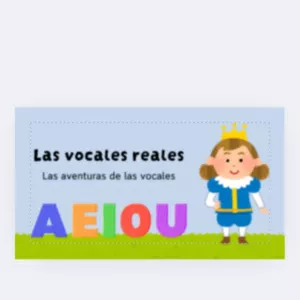 Imagen de portada para Ebook libro  las aventuras de las vocales)