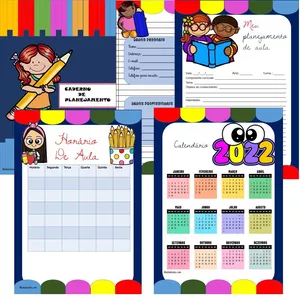 Imagem de capa para o Ebook Pacote de Folhinhas para planejamento e habilidades.