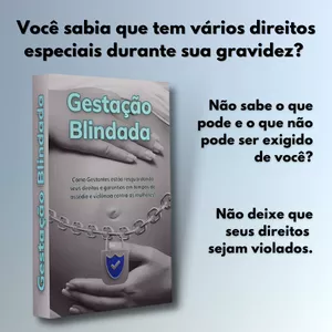 Imagem de capa para o Ebook Gestação Blindada
