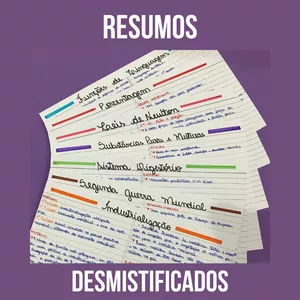 Imagem de capa para o Ebook Resumos Desmistificados