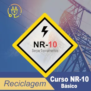 Imagem de capa para o Curso online Reciclagem Curso de NR10 Online
