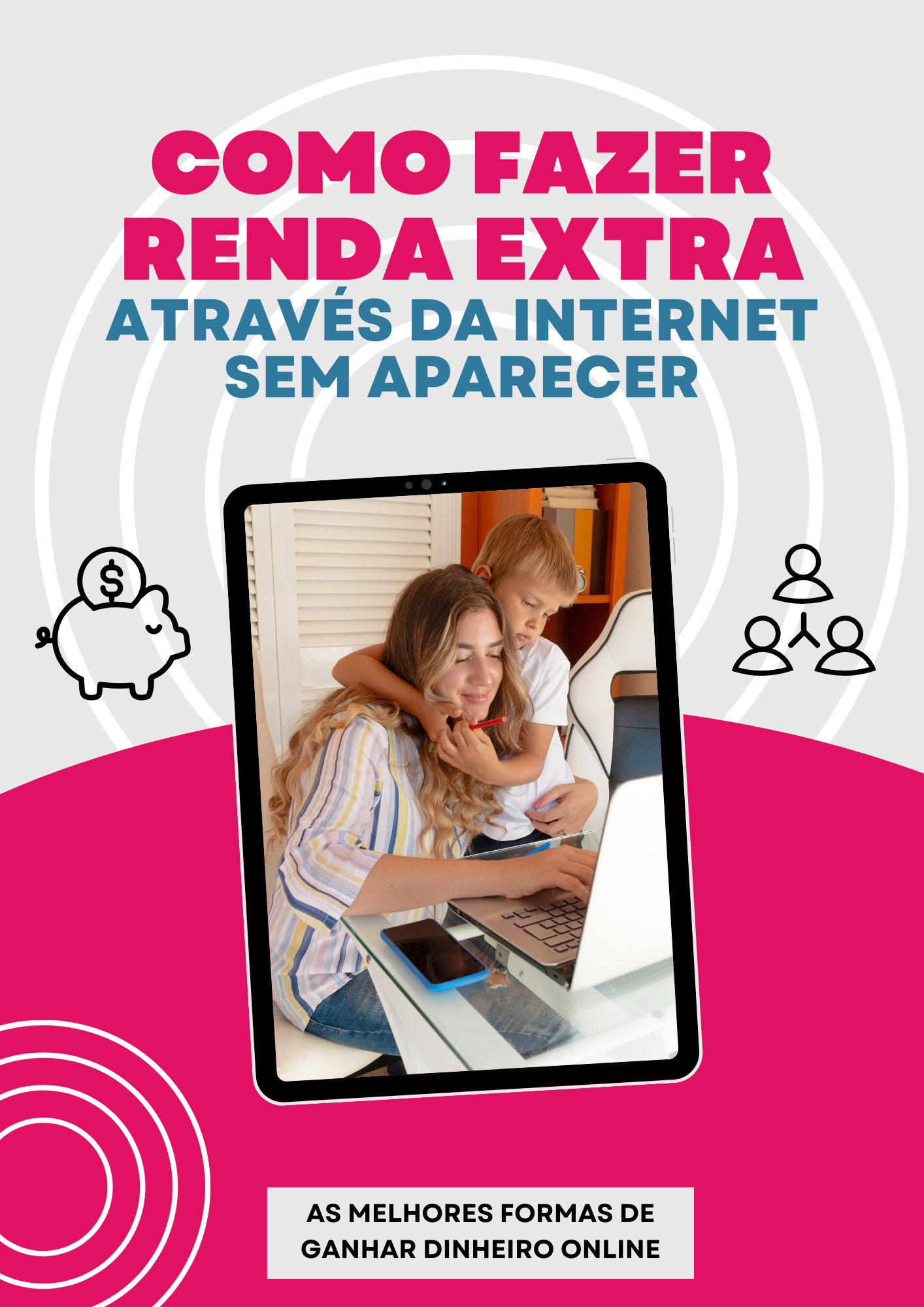 Imagem do curso COMO FAZER RENDA EXTRA ATRAVÉS DA INTERNET SEM APARECER