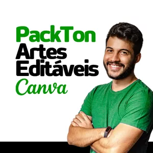 Imagem de capa para o Curso online PackTon - Templates Canva pra Consultores Ton 