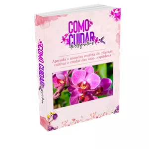 Imagem de capa para o Ebook Como Cuidar de Orquídeas