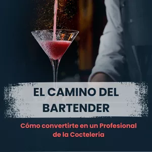 Imagen de portada para Curso online El camino del Bartender Manual de coctelería