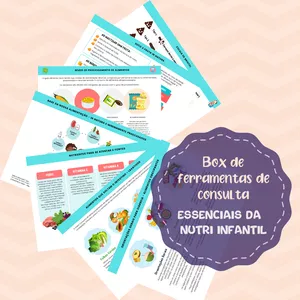 Imagem de capa para o Ebook BOX 3 - Essenciais da Nutri > 1 ano