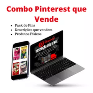 Imagem de capa para o Curso online Combo Pinterest que Vende
