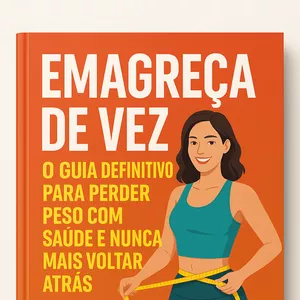 Imagem de capa para o Ebook  EMAGREÇA DE VEZ. O GUIA DEFINITIVO PARA UMA VIDA LEVE, SAUDÁVEL E SEM EFEITO SANFONA