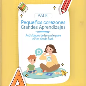 Imagen de portada para Curso online PACK DE EJERCICIOS DE LENGUAJE PARA NIÑOS - TEA Y TDAH