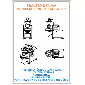 Imagem de capa para o Curso online Projeto modeladora de salgados