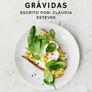 Imagem de capa para o Ebook Refeições Saudáveis para grávidas