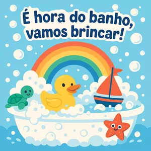 Imagem de capa para o Curso online É hora do banho, vamos brincar!