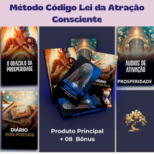 Imagem de capa para o Curso online Metódo Código Lei da Atração Consciente