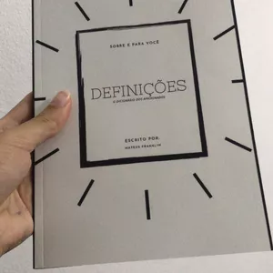 Imagem de capa para o Ebook Definições 