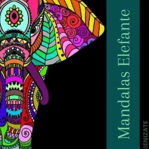 Imagen de portada para Ebook Mándalas de Elefantes para colorear, mas de 50!