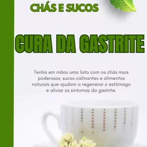 Imagem de capa para o Ebook GUIA SOBRE CURA DA GASTRITE 