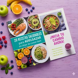 Imagen de portada para Ebook 20 Recetas Saludables Para Bajar De Peso De Manera Natural