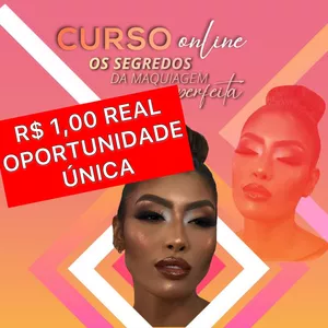 Imagem de capa para o Curso online Os Segredos da Maquiagem Perfeita! 1º E 2º TEMPORADA - ÚLTIMA OPORTUNIDADE!