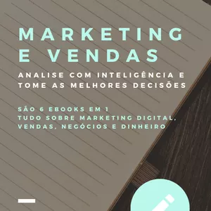 Imagem de capa para o Ebook MARKETING Vs VENDA