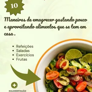 Imagem de capa para o Ebook 10 Formas de emagrecer gastando pouco