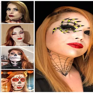 Imagem de capa para o Curso online Auto maquiagem artística de Halloween e Terror