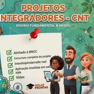 Imagem do curso PROJETOS INTEGRADORES - CIÊNCIAS DA NATUREZA E SUAS TECNOLOGIAS