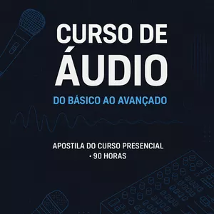Imagem de capa para o Curso online Curso de Áudio (Básico ao Avançado)