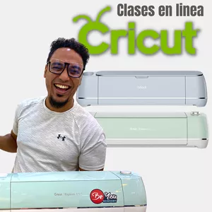 Imagen de portada para Curso online 🟢 Cricut- Clases continuas en linea