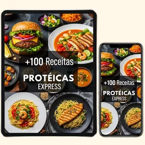 Imagem de capa para o Ebook Desafio Proteico 24 Dias: Refeições Saborosas e Práticas!