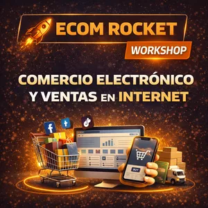 Imagen de portada para Curso online ECOM ROCKET
