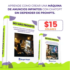 Imagen de portada para Curso online Maquina de Anuncios Infinitos con ChatGPT SIN USAR PROMPTS